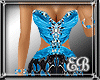 EB*CRYSTAL BLUE DRESS-PF