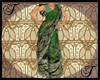 Green Indian Sari