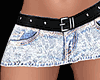 RL Denim Lace Skirt