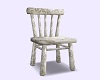 Whitewashed Wood Chair