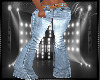 Faded Western Jeans