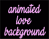 Animated love background