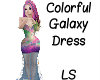 Colorful Galaxy Dress