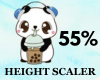 Height Scaler 55%