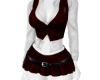 Red Secretary Dress