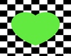 Checkered Heart Heels