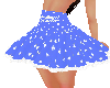 Dk Blue Stars Skirt