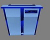 Blue Trash Can