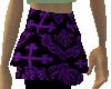 purple goth leggings
