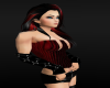 DS BLACK RED CORSET