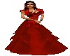 Deep Red Gown