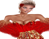 Eve Red Rose Veil
