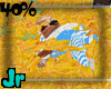 40% leaf pile kids pose