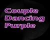 Dancing couple Purple