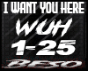I Want You Here Tonight
