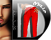 !D! Red Jeans M