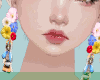 [M] Bouquet earrings