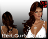 Red Curly Diana Hair