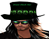 (V) Green Slash Hat