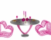 pink love table