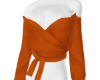 Autumn Orange Sweater
