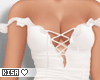 K|Ruffled Dress - Cream