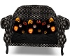 black halloween couch