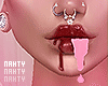 Demon Mouth Drip Pink