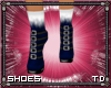 *T Santa Baby Boots Blue