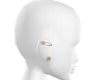 gold earrings
