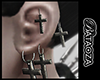 Crosses earrings [M]