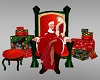 Santa Chair w/ Presents
