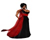 Black Gown/Red Sash 