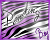 Zebra Print Plugs