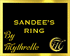 SANDEE'S RING