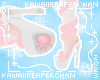 K| Fur Wrap Heels Sakura