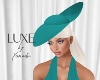 LUXE Derby Hat Teal