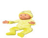 NewBorn Yellow Sleepwear