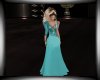 *Sherry Gown Teal