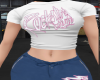 (F) Pink Rockstar Top