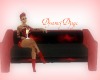 *Dynamit3* red&blk sofa