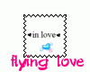 flying love stamps