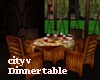 Cityv Dinner Table