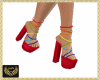 NJ] Arcoiris heels