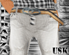 {USK} White Tribal Jeans