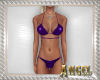 [AIB]PVC Bikini Purple