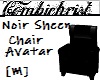 Noir Sheen Chair Avatar