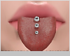Tongue percing
