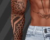 B.  Muscled Tattoos