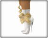 GHEDC Goldn White Boots